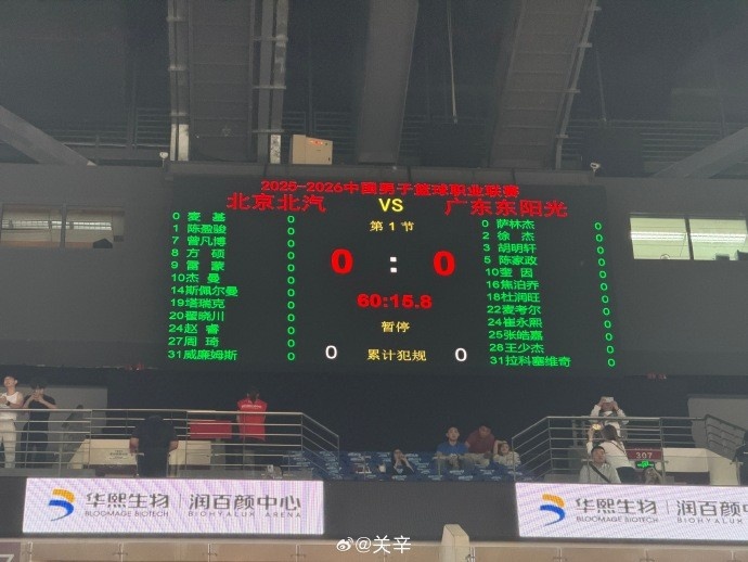 开云官方-生死战！北京VS广东G3大名单：周琦&amp;赵睿出战 徐杰&amp;胡明轩登场